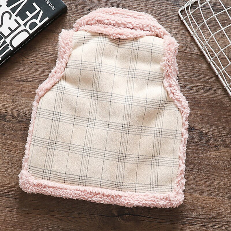 Winter Kinderen Vest Bont Baby Vest Kinderen Vest Voor Meisjes Jongens Kleding Kamizelka Dziecko Baby Meisjes Vest Peuter Kleding