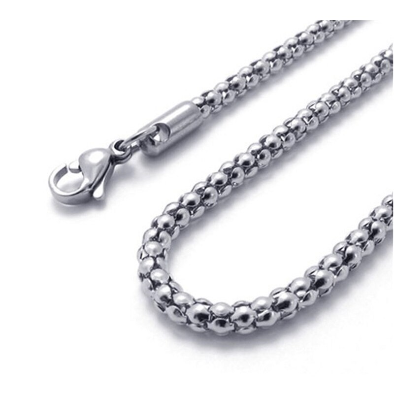 Mais in acciaio inox collana In Acciaio Inox mens collane a lunga catena donna Accessori Semplice chocker di modo jewerly sul collo 2019