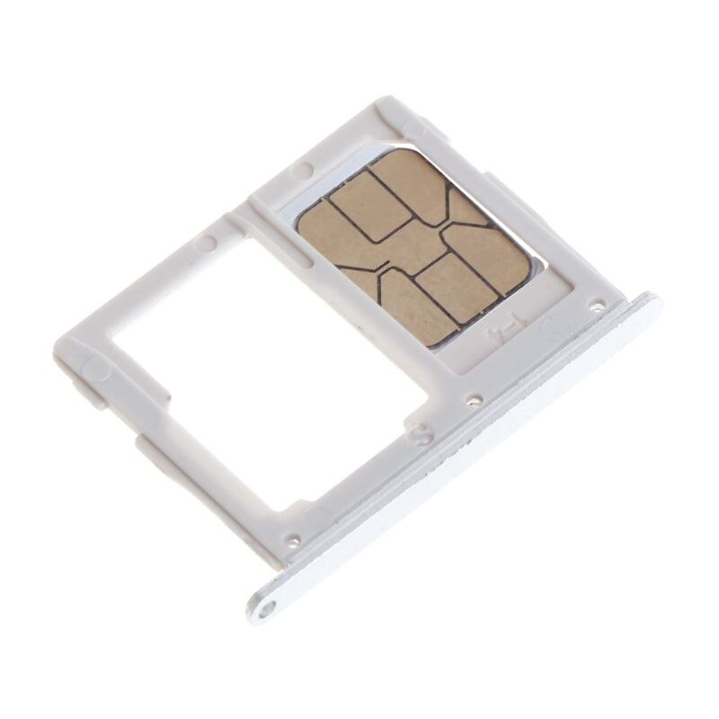 Dual Sim Micro Sd Card Tray Slot Voor Samsung Galaxy A3 A310 A5 A510 A7 A710 Kaartlezer houder