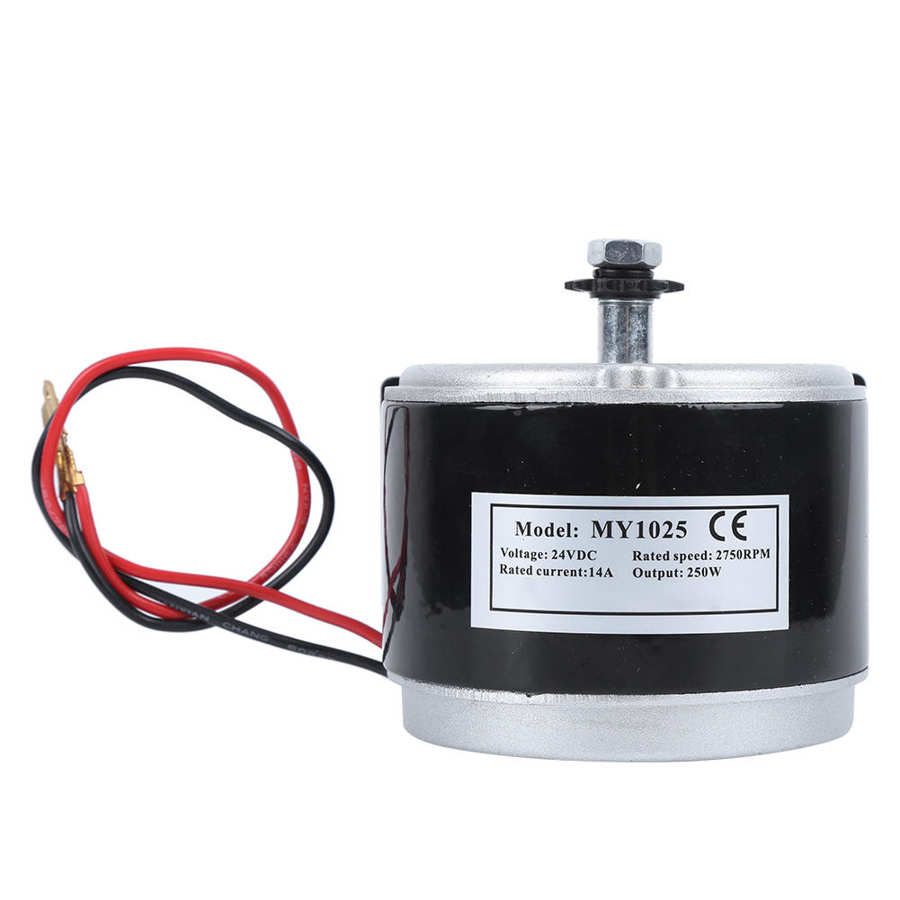24V 250W E-bike Motor Electric Bicycle Engine Brushed DC High Speed Motor MY1025 E-bike Scooter Conversion Kit