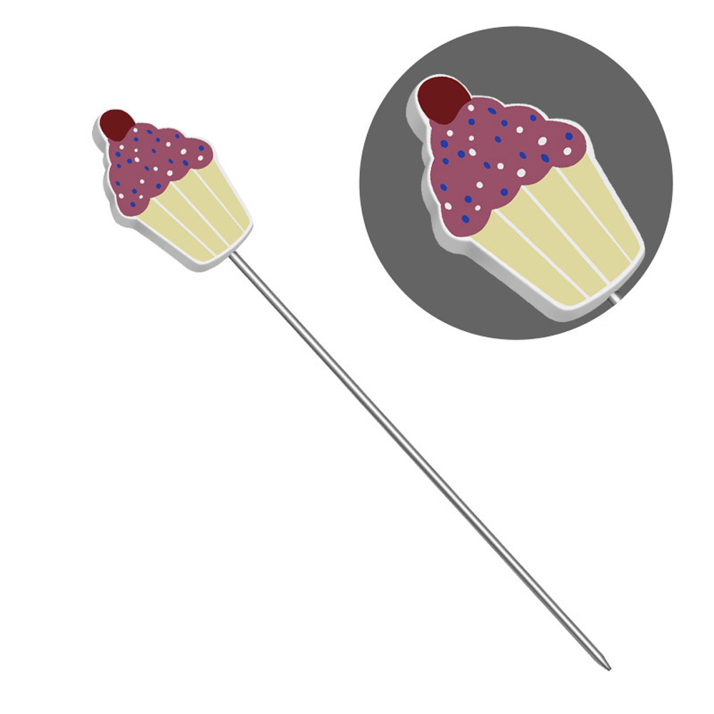 Brood Duurzaam Testen Fondant Gebak Accessoires Spies Cupcake Sonde Cake Tester Biscuit Naald Bakken Tool: Chocolade