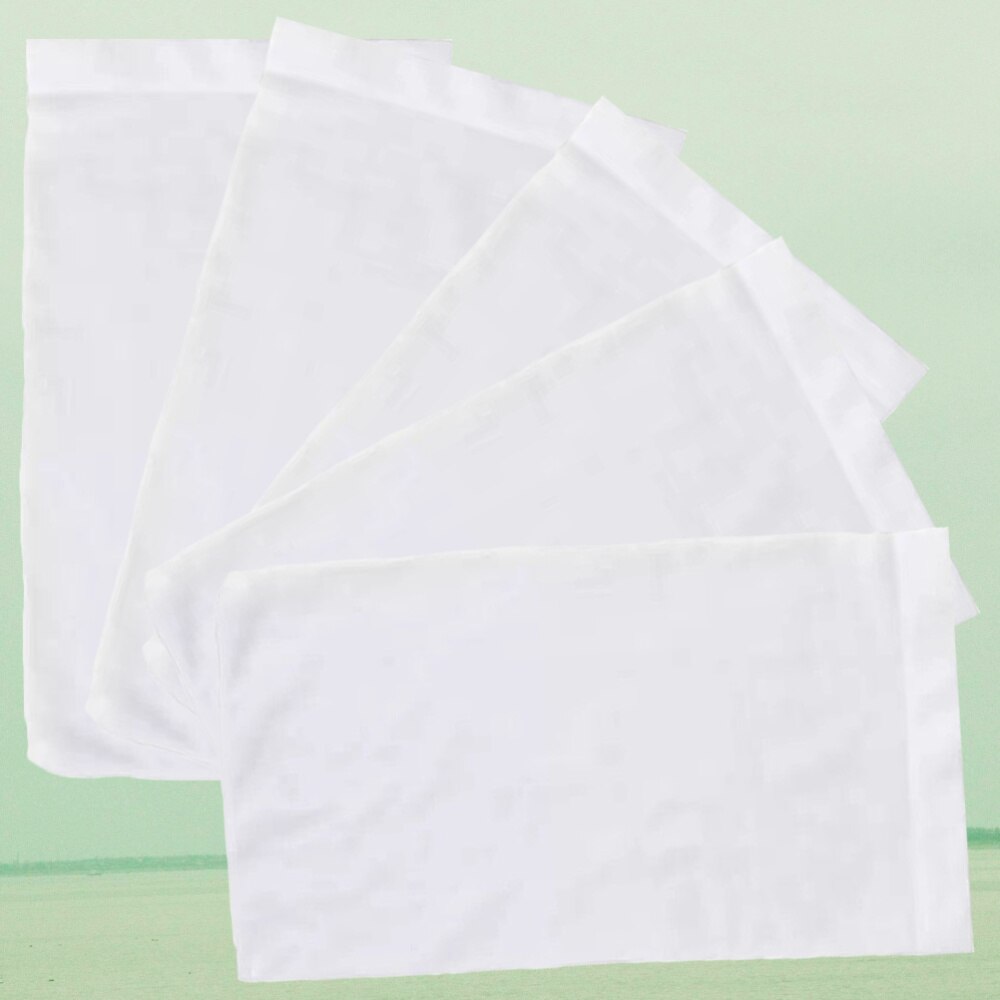 5 peúgas opcionais do filtro da piscina da cobertura do lixo da piscina dos pces peúgas do filtro da piscina para o uso da piscina (branco)