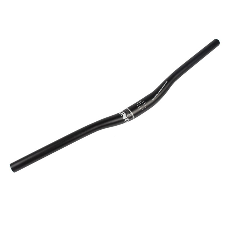 UNO – guidon de vtt en alliage d'aluminium, Logo blanc, barre à une forme, 31.8x640/680/700/720/740mm