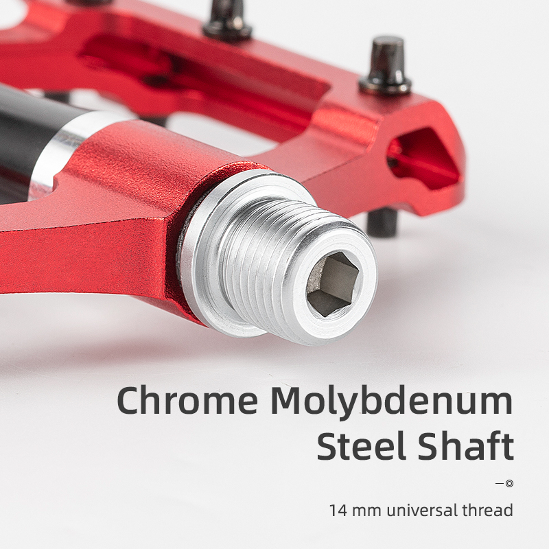 ROCKBROS Fahrrad Pedale Straße Mountainbike Pedal Kohlenstoff Fiber Aluminium Legierung Nicht-Unterhose Plattform Fahrrad Zubehör Flache MTB Pedale