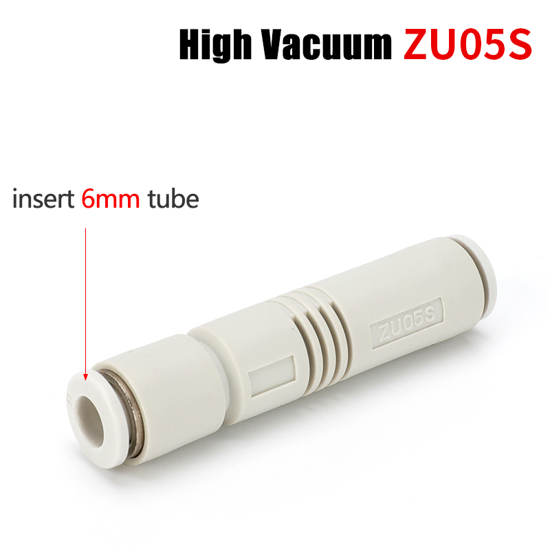 ZU05S ZU07S ZU05L ZU07L ZU-06 ZU-08 Vacuümgenerator SMC-type: Transparant