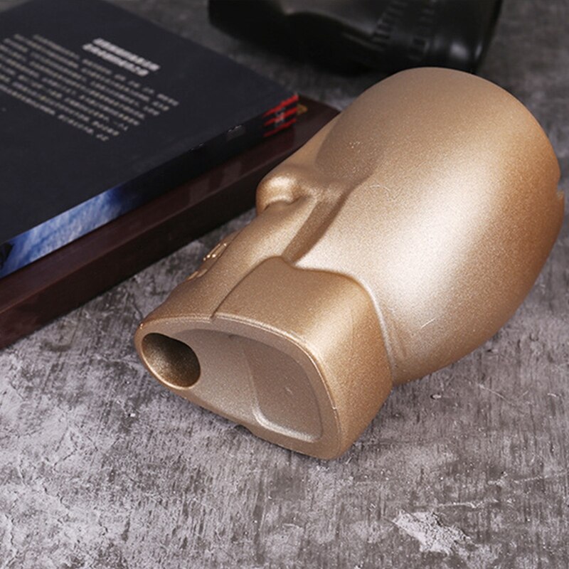Asbak Vlamvertragende Asbak Aluminiumlegering Schedel Desktop Asbak Grappige Asbak Thuis Asbak