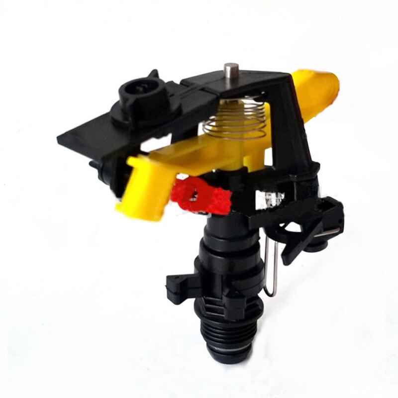 360 Degree Adjustable Plastic Spray Nozzle Garden Water Sprinkler Greening Garden Irrigation Rotatable Sprayer Garden Lawn 1Pcs