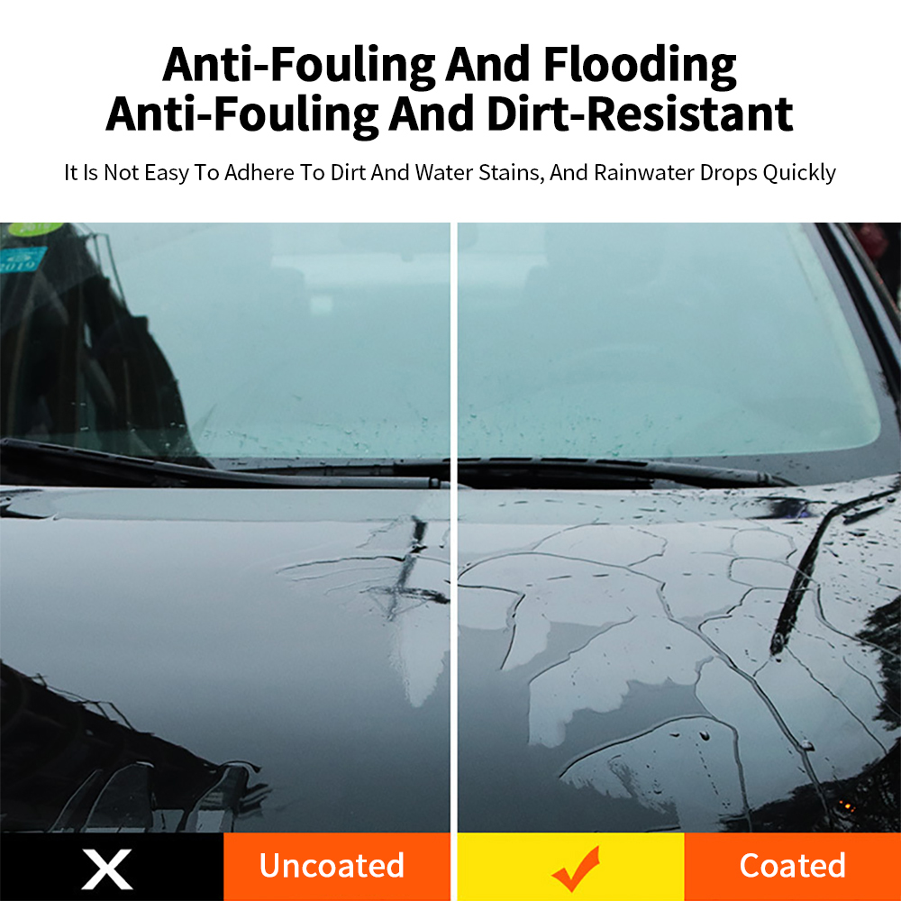 550ml Car Ceramic Coating Polishing Crystal Plating Spray Sealant Wax Waterproof Nano-Coating Wax Car Paint Maintenance Agent