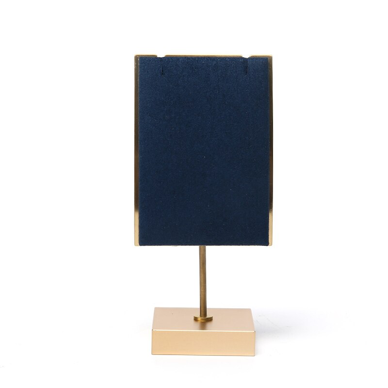 Metalen ketting houder standaard zwart, middel, brede voet | Metalen frames | Achter 't Huys