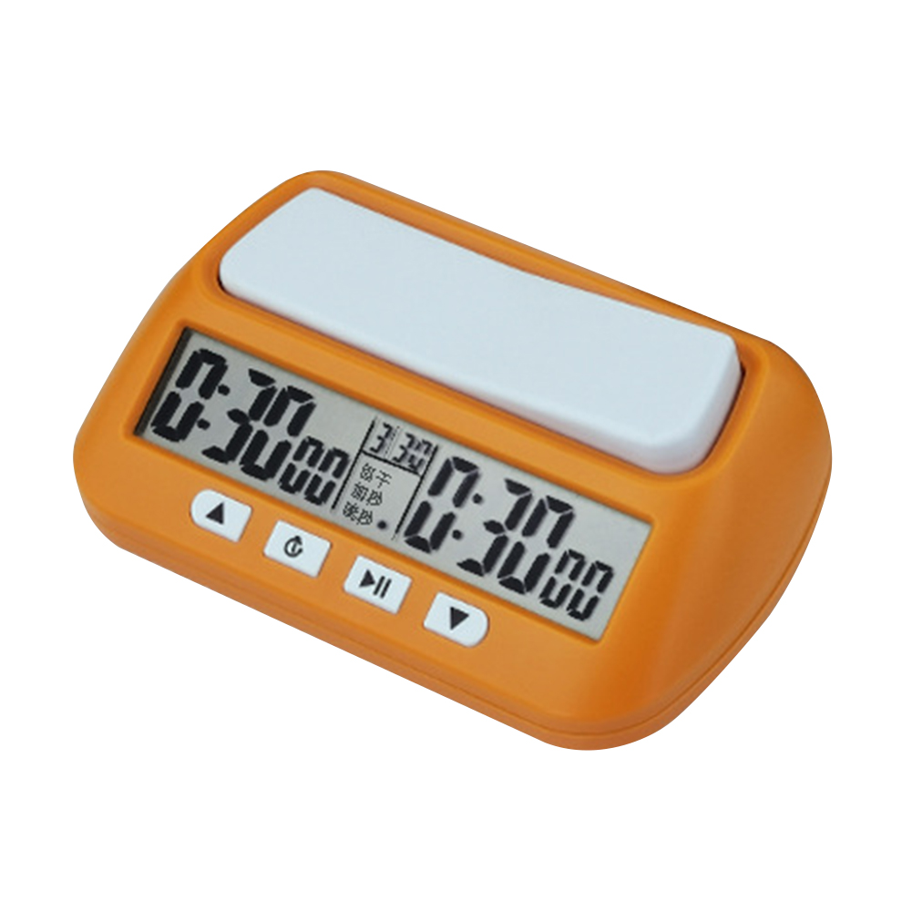 Échecs professionnels Minuterie numérique Horloge explorez ecs I-GO compte à rebours Jeu de société Horloge numérique Électronique Compteur chronomètre: Grey