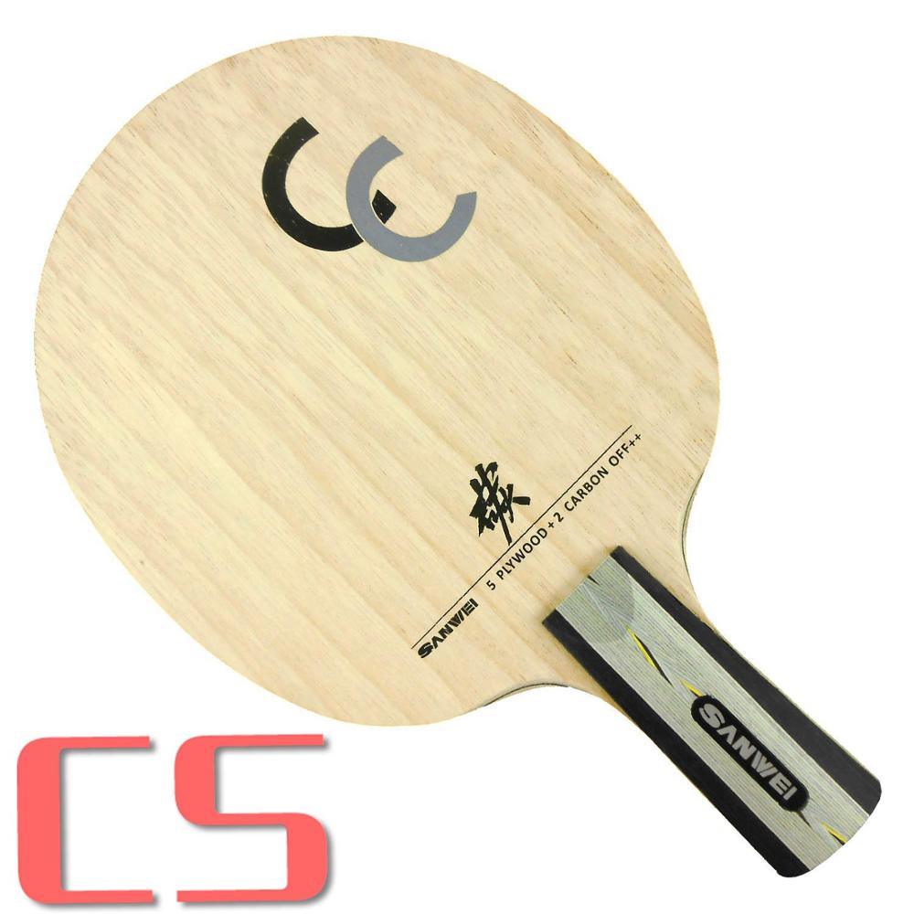 Hoja de tenis de mesa Sanwei CC: CS  short handle