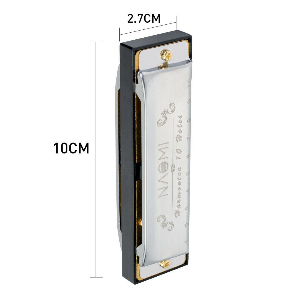 Blues Band Harmonica Starter Set W/7 Harp Toetsen C D E F G Een Bb 7 Stuk set Met Draagtas