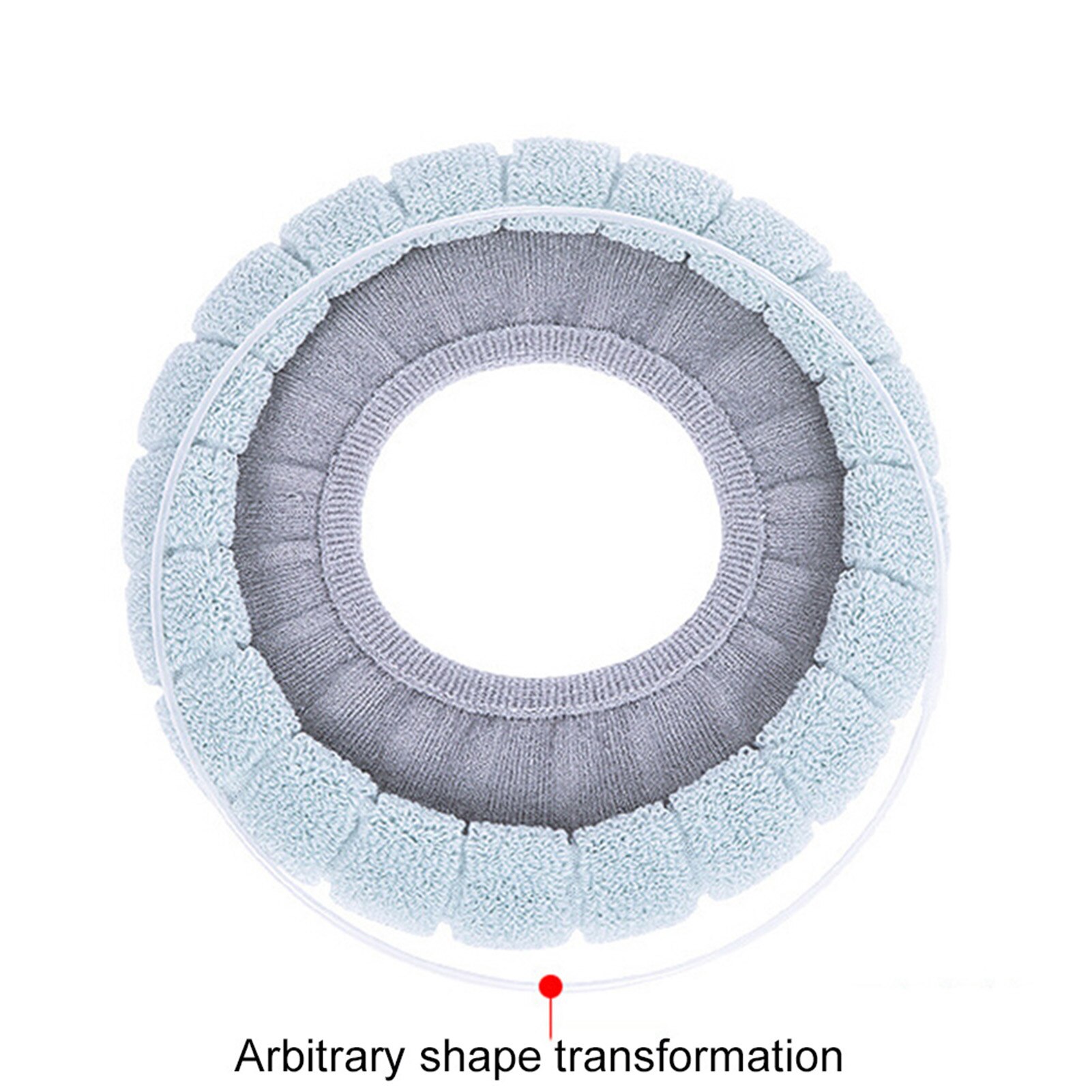 Warme Zachte Verdikte O Shape Wasbare Thuis Toilet Seat Cover Kussen Met Handvat Toilet Seat Cover
