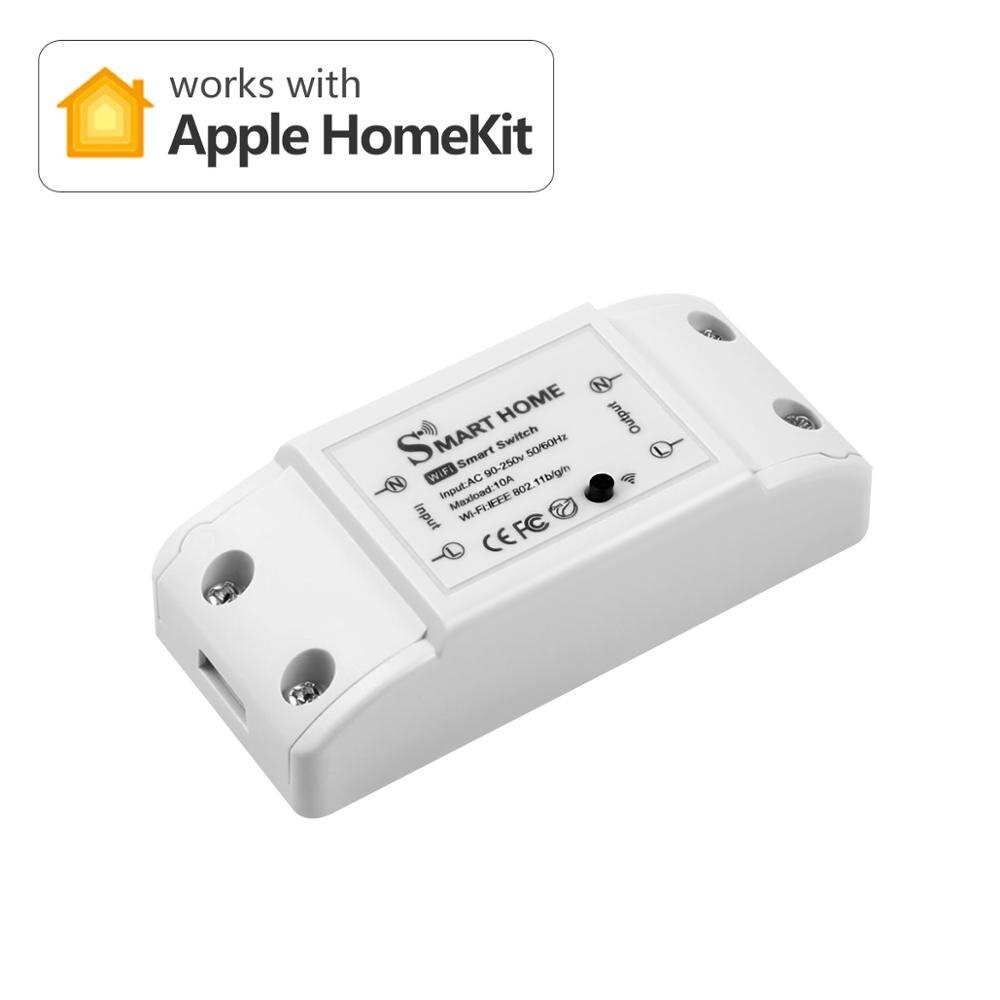 For Apple IOS Homekit APP Smart Life Wireless Remote Siri Voice Control WIFI Plug Smart Socket Adapter Home Relay Breaker Switch: Smart Breaker