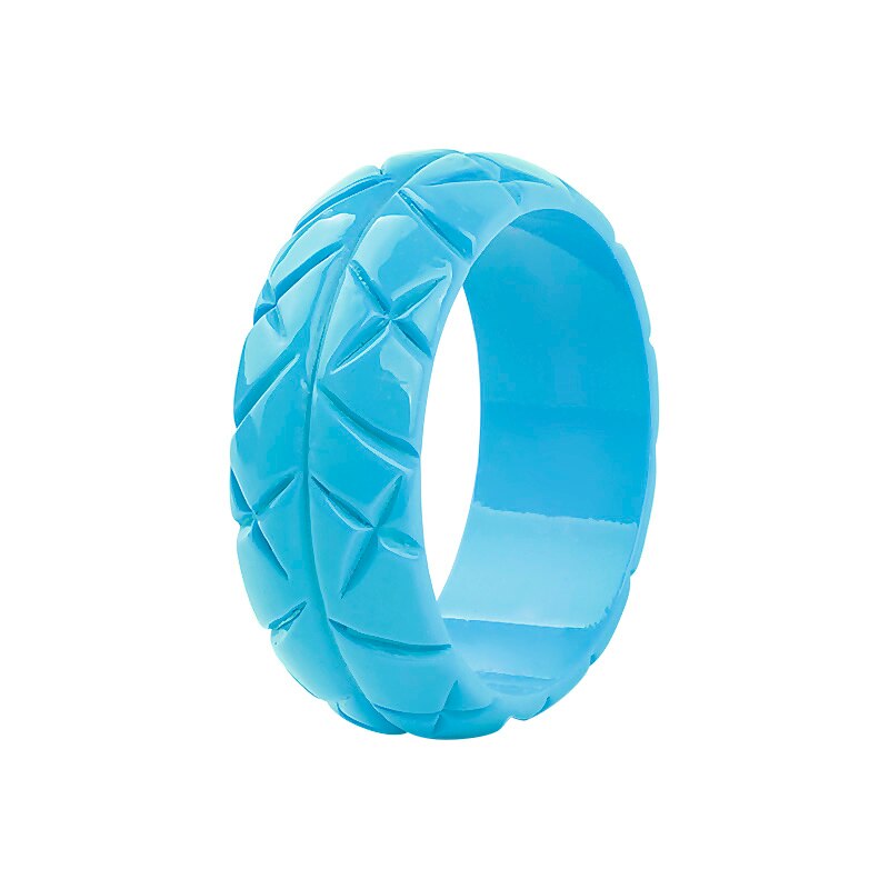 GuanLong Resin Crafts Jewelry Bangles Pulseiras For Women High Street Show Bracelet: Antique Gold Plated