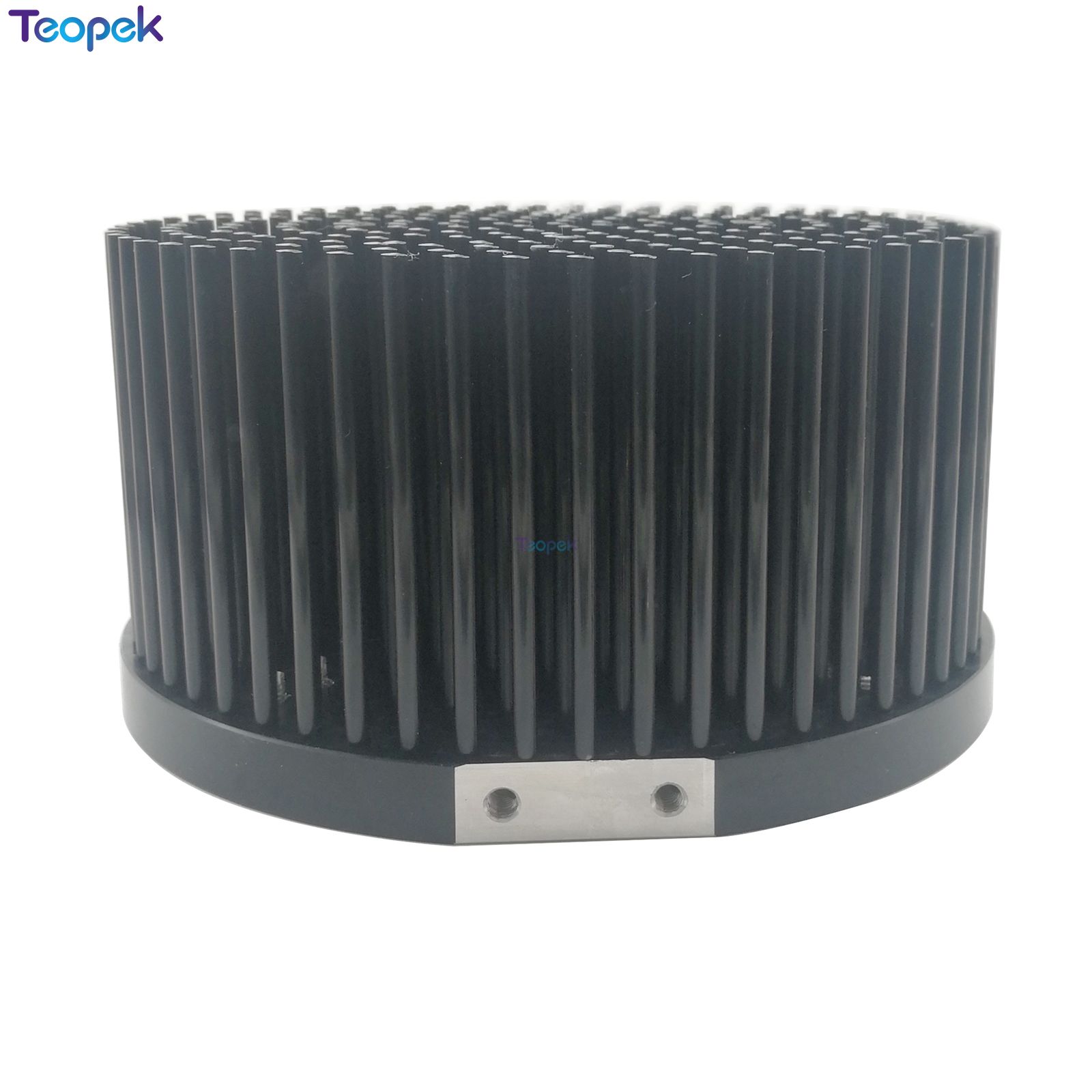 Disipador térmico de aluminio con pasador redondo, disipador de calor de 133mm de diámetro, Din, para CXA350, CXB3590