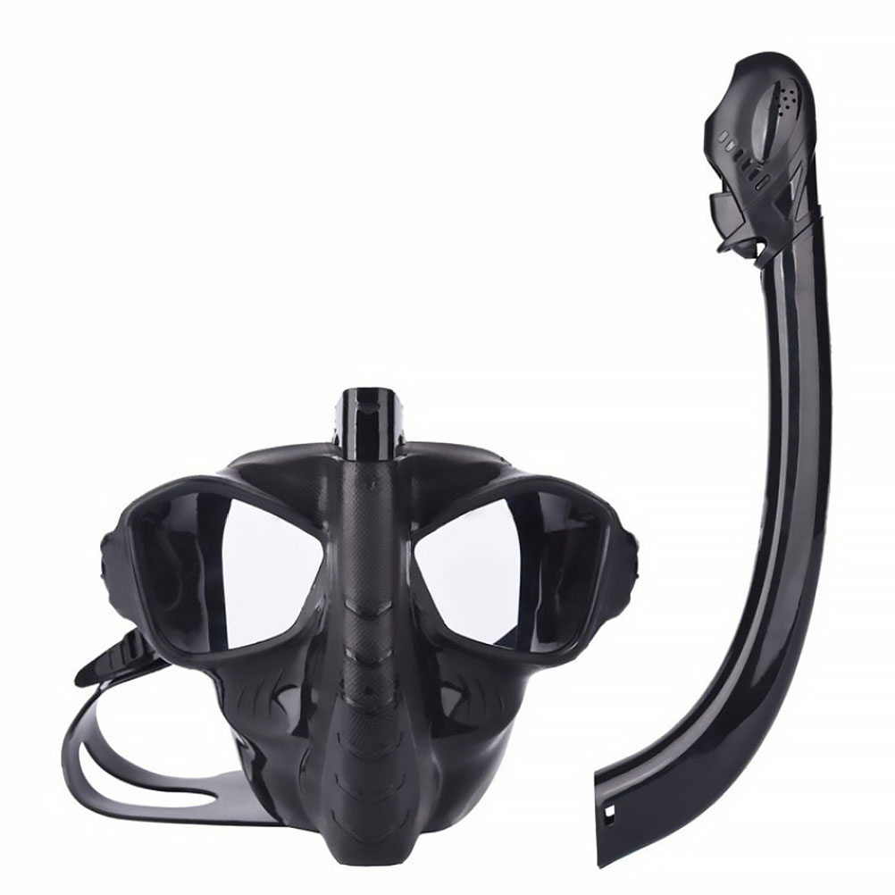 Volwassen Snorkelen Masker Snorkelen Volgelaatsmasker Droge Stijl Duikbril Duikuitrusting Siliconen Duiken Accessoires
