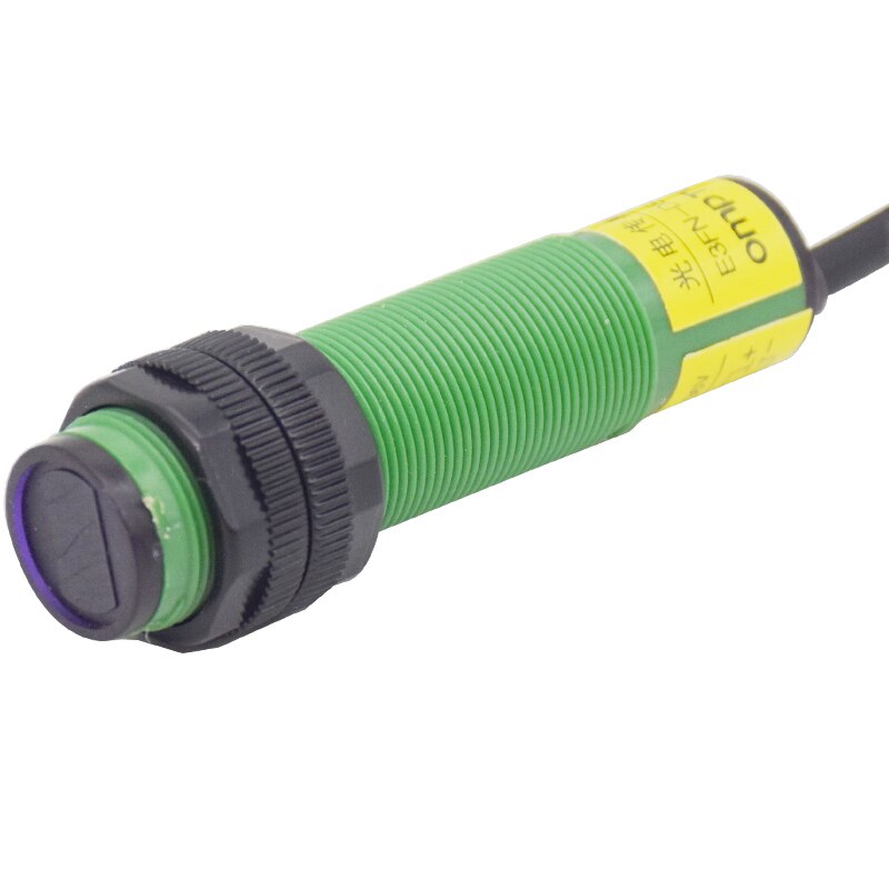 E3FN-DS10P2 PNP NC Diffuse reflection photoelectric switch Response time 2.5ms (1 second=1000ms)