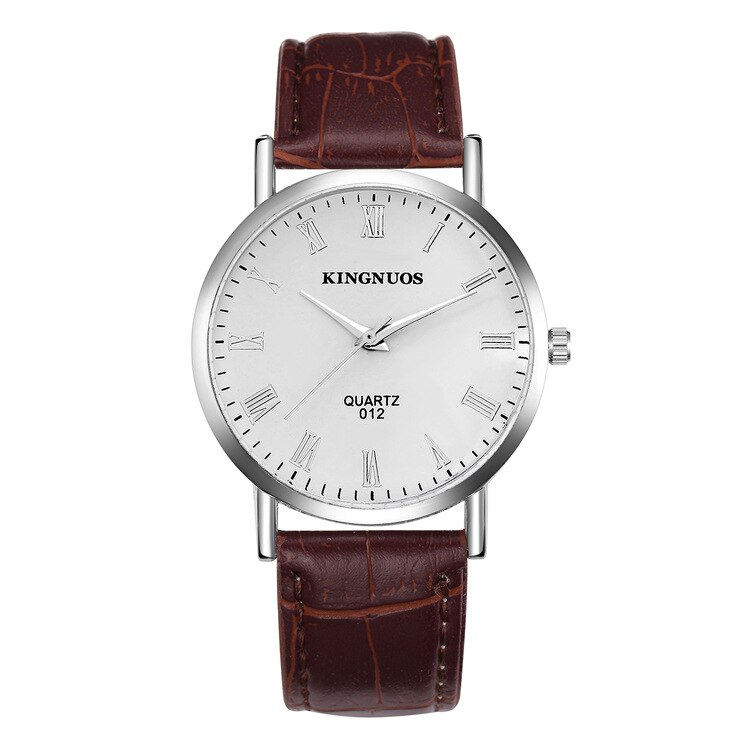 Armbåndsur mænds topmærke luksus berømte armbåndsur mandlige ur kvartsur hodinky relogio masculino sølv: 8