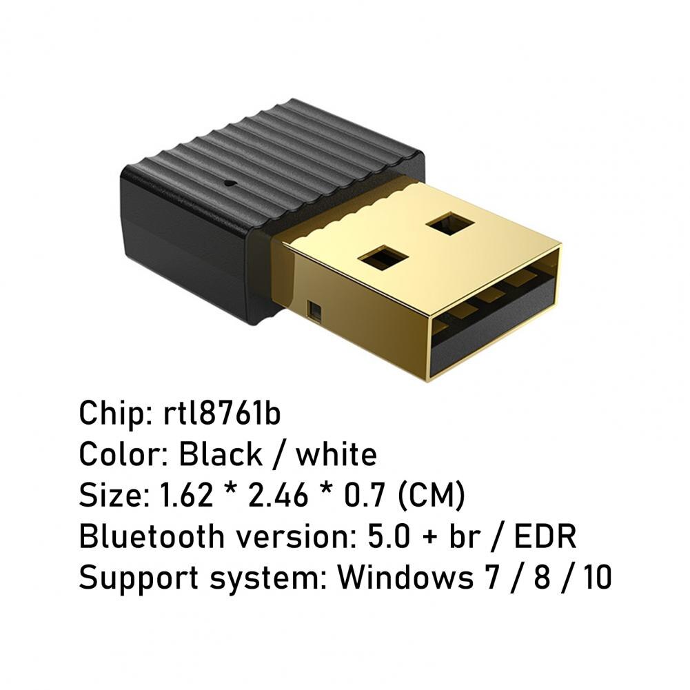BTA-508 Wireless USB Bluetooth Dongle Adapter 5.0 Mini Bluetooth Music Audio Receiver Transmitter for Home