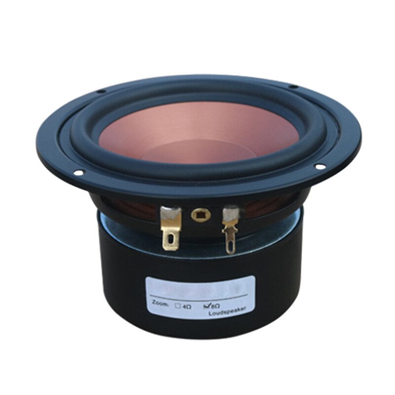 4 Inch Mid Range Bass Speaker 40W 4Ohm 8Ohm Mid Woofers Hifi Audio Speaker 25 Core Achter Deur Luidspreker boekenplank Luidspreker Diy