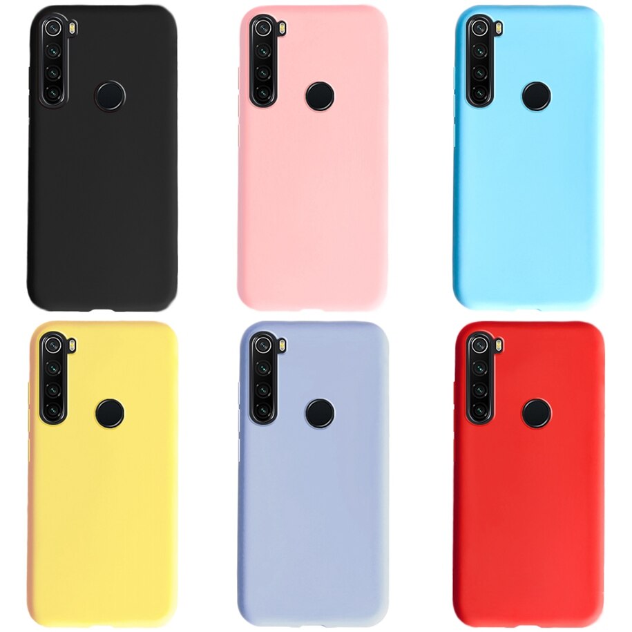 Funda suave para Xiaomi Redmi Note 8 , carcasa de lujo delgada de silicona mate, para Xiaomi Redmi Note 8, RedmiNote8