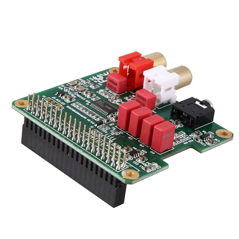 Placa de expansión PCM5122 para Raspberry Pi HiFi DAC HAT HiFi DAC, tarjeta de Audio para Raspberry Pi 4 3 B + Pi Zero W