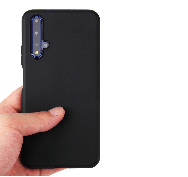 Huawei Nova 5T matowy futerał Huawei Nova 5T etui na telefon Huawei Honor 20 20S odporny na wstrząsy cukierki kolor projekt TPU silikonowe miękkie etui