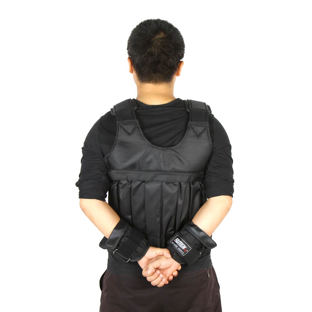 SUTEN — Gilet lesté réglable pour la boxe, 20, 50 kg, équipement de fitness, musculation et entraînement