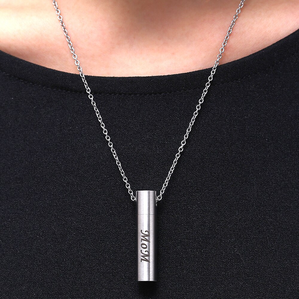 Invulbare Huisdier Urn Hanger Ketting Aandenken Kat Hond Memoria Voor As Rvs Commemorativetitanium Hanger Sieraden