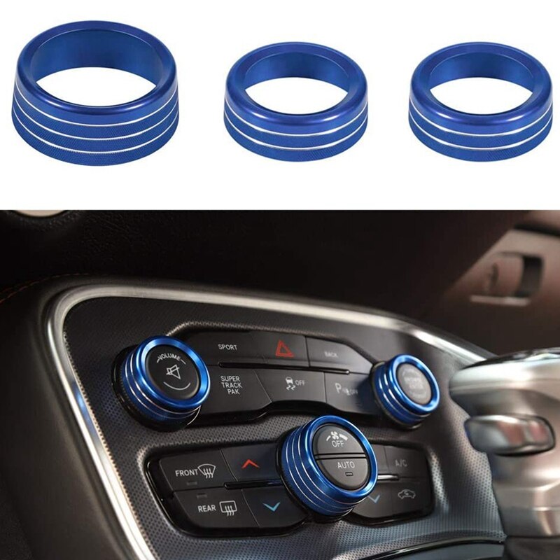 Al21 -3 st radio ac-rattar luftkonditioneringsknapp för dodge challenger charger chrysler 300: Default Title