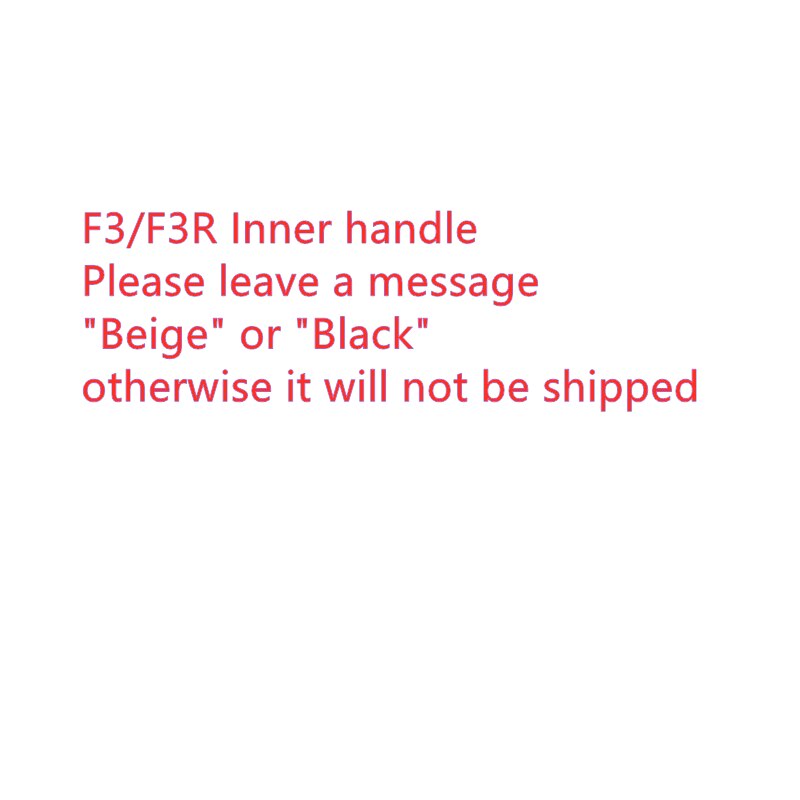 Interior Door Handles For BYD F3 F0/G3/L3 F3R Front Rear Left Right Inner Door Handle knob: F3 F3R front L