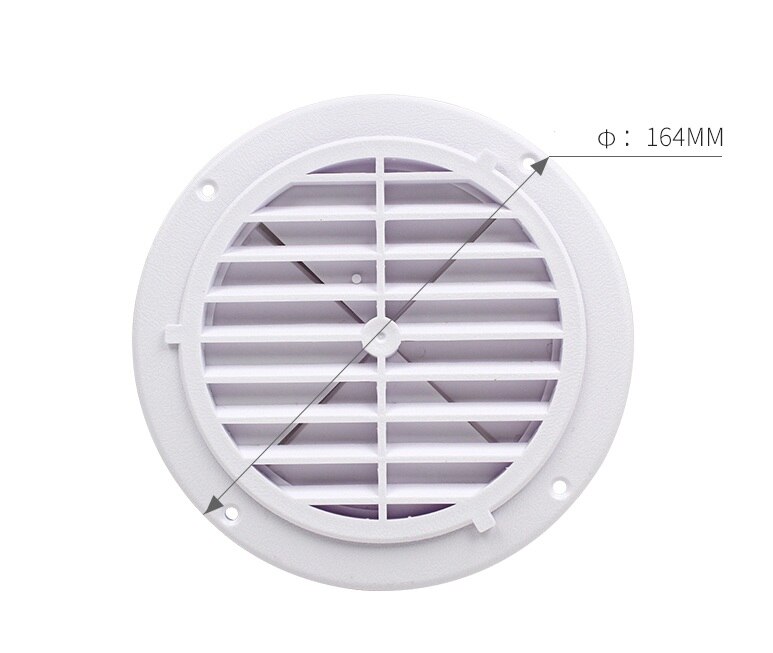 RV Roof Air Vent Grille WITHOUT FAN Travel Trailer Van Celling Air Vent