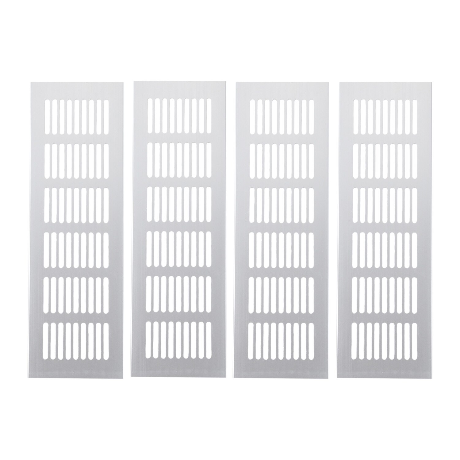 ELEG-4Pcs Wide Aluminum alloy Air Vent Ventilation Grille For Closet Shoe Cabinet Air Conditioner