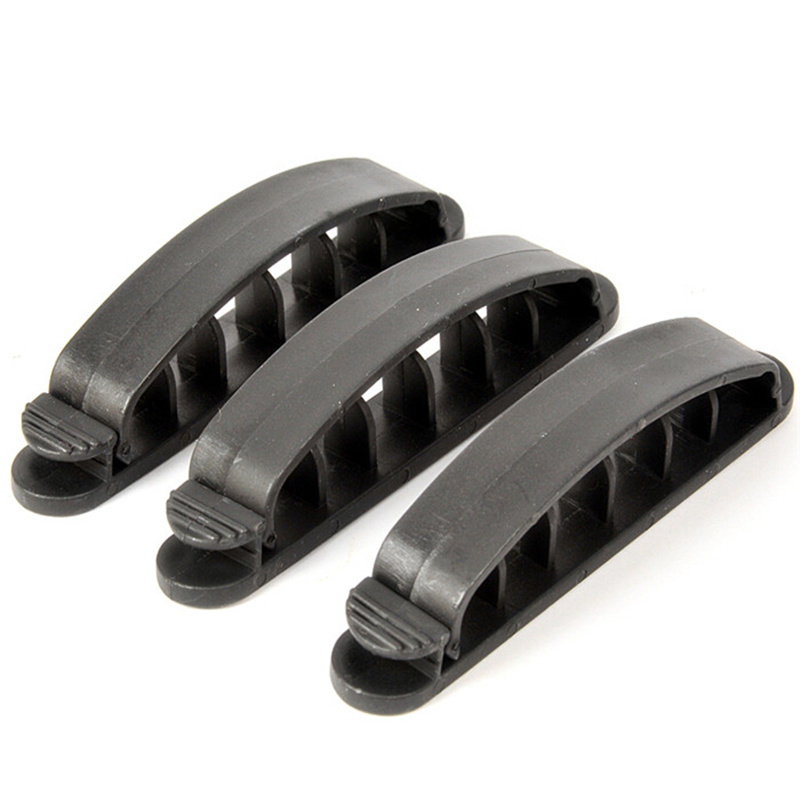 3 sztuk/zestaw drut linia Organizer robić kabli klipsy krawaty zapięcie robić przymocowania na kable uchwyt ambona odwróć linia ciągła oplot na kable zarządzanie