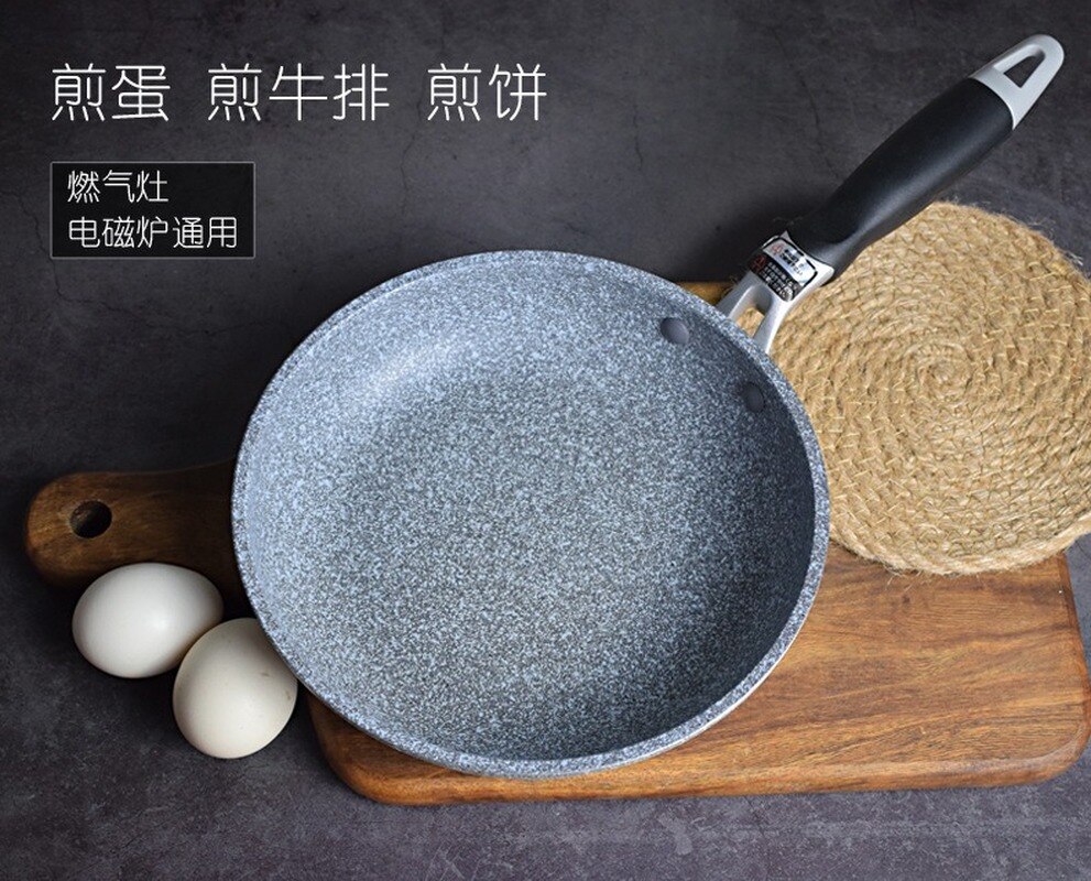 Japanese style Maifanshi pan non stick pan frying pan Frying pan with anti scalding handle pans CY50911