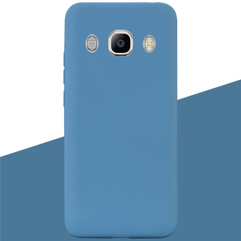 Für Samsung J7 Fall Weiche Silikon Zurück Fall Für Samsung J7 TPU Telefon Fall Für Samsung Galaxy J7 abdeckung Coque Funda: 12 Lake Blue