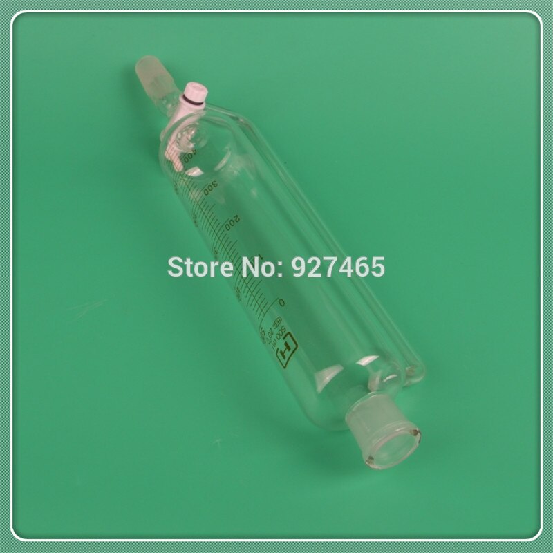 500 ml Konstante Druck Trichter, Separatory Trichter Konstante Druck mit PTFE wasser-hahn und skala, 24/29 gemeinsam