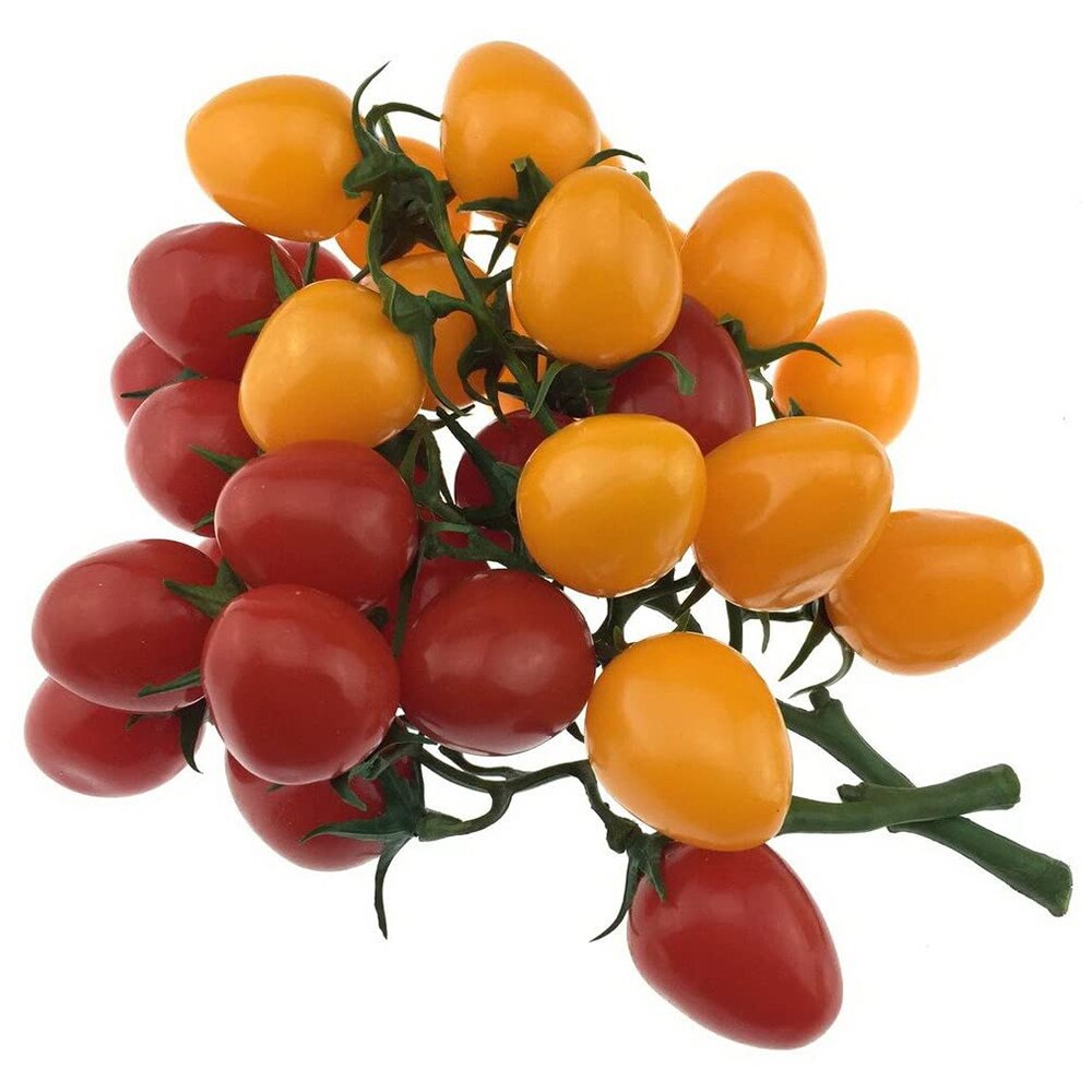 19cm Artificial Tomato PU Lifelike Simulation House Kitchen Decoration