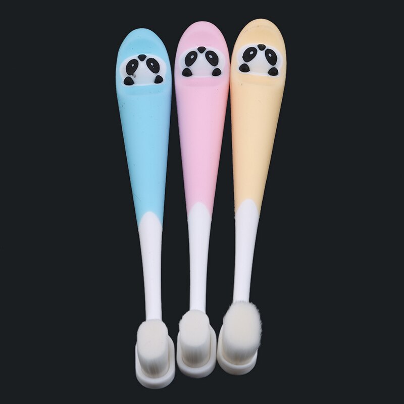 Baby Cute Soft-bristled Toothbrush for Children Teeth Cartoon Panda Training Toothbrushes Baby Dental Care Tooth Brush