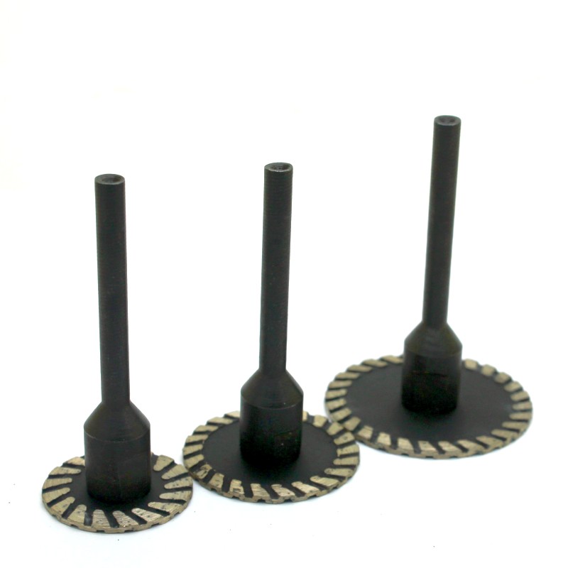 Mini Diamond Saw BIade 6mm shank Carving Grinding Cutting Disc for Granite Marble Stone Concrete cutting tool