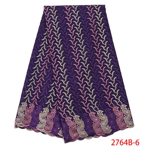 Onion African Swiss Voile Lace Nigerian Lace fabrics Swiss Voile Lace in Switzerland for Dress KS2764B-5: Picture 6