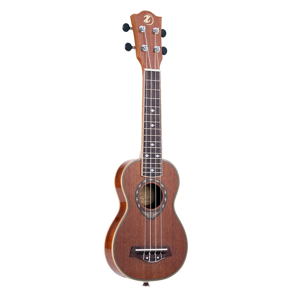 21 &quot;Ukulele 42Mm Slanke Sopraan Ukelele Sapele Lichaam Met Mahonie Toets