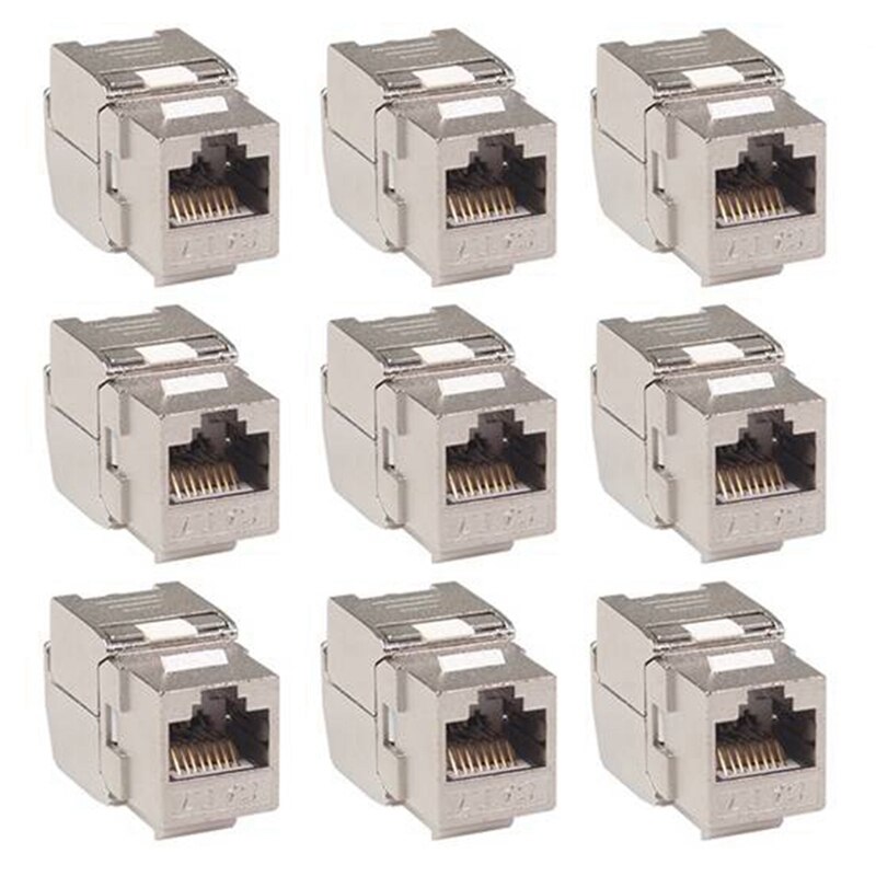 Connecteur RJ45 Keystone Cat7 Cat6a, 24 pièces, Mo... – Grandado