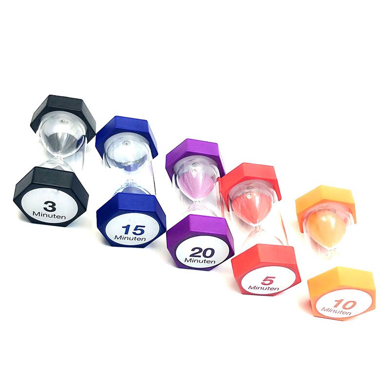 Hourglass Custom Safety -Resistant Plastic Hourglass Decoration Sand Clock Timer Children's -Resistant