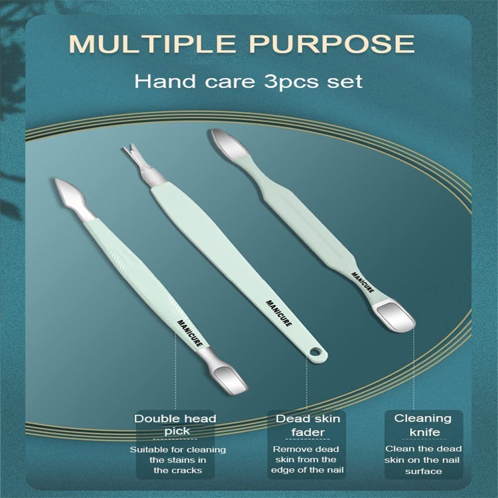 16pcs Nail Cutter Set Makeup Beauty Tool Stainless Steel Nail Pedicure Kit Portable Manicure Scissors Nail Care Tools