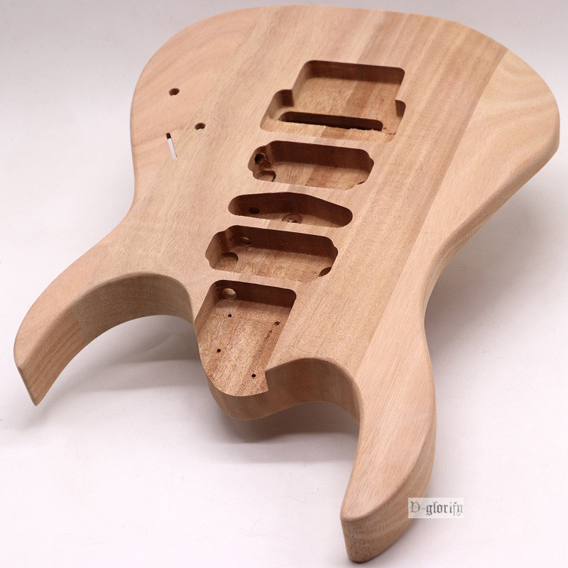 Floyd Rose-cuerpo de Guitarra eléctrica, barril de madera, Okoume