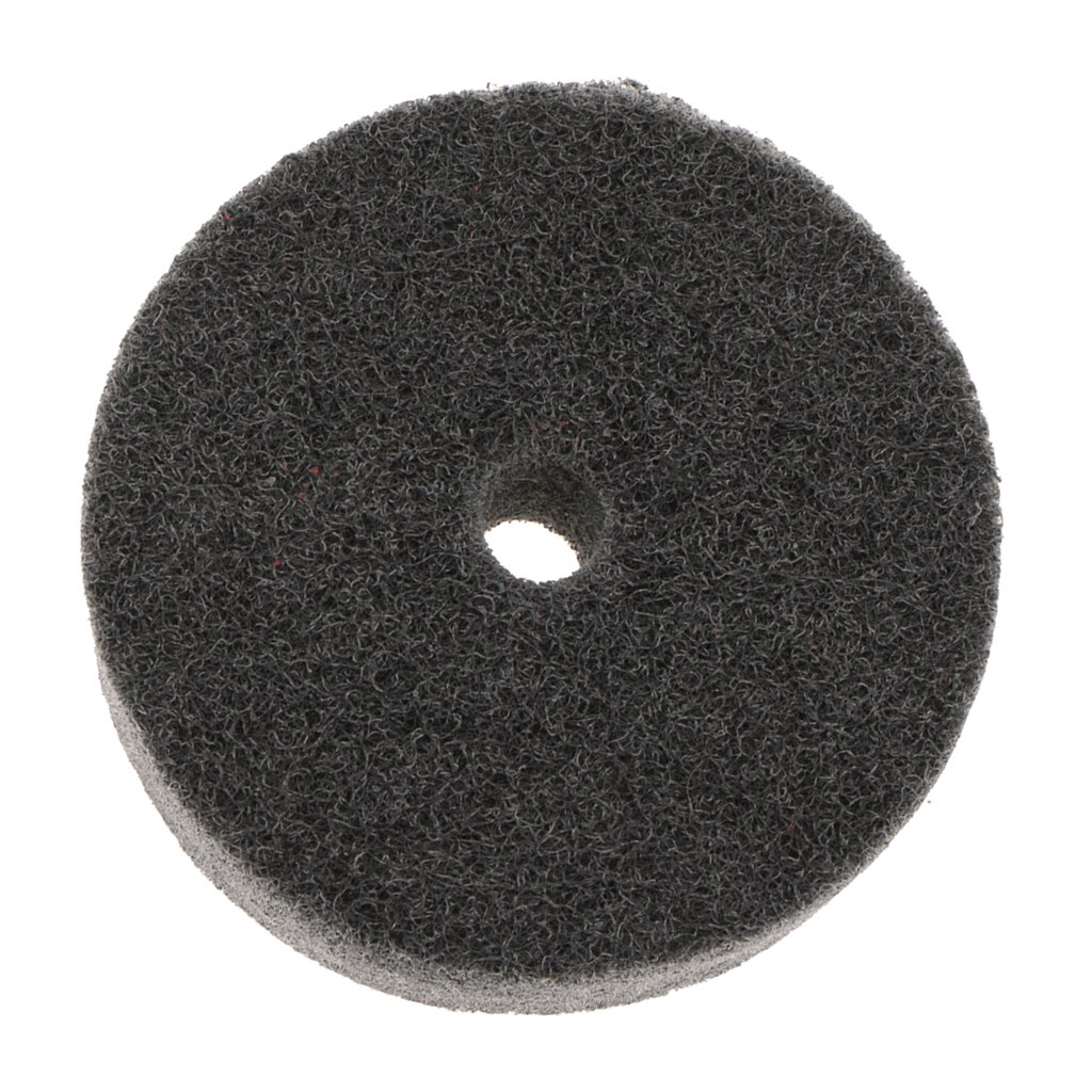 3 Inch Nylon Fiber Polishing Wheel with10mm Bore Metal Dust Paint Remove for Bench Grinder