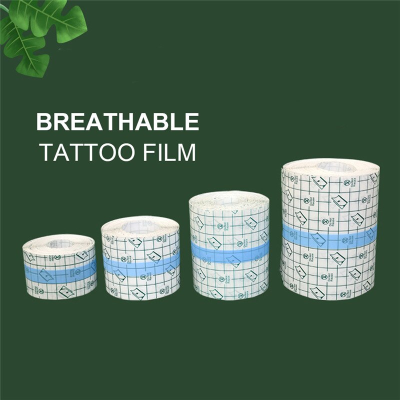 Film adhésif imperméable pour tatouage, 10m, protection de la peau, soins, réparation, accessoires