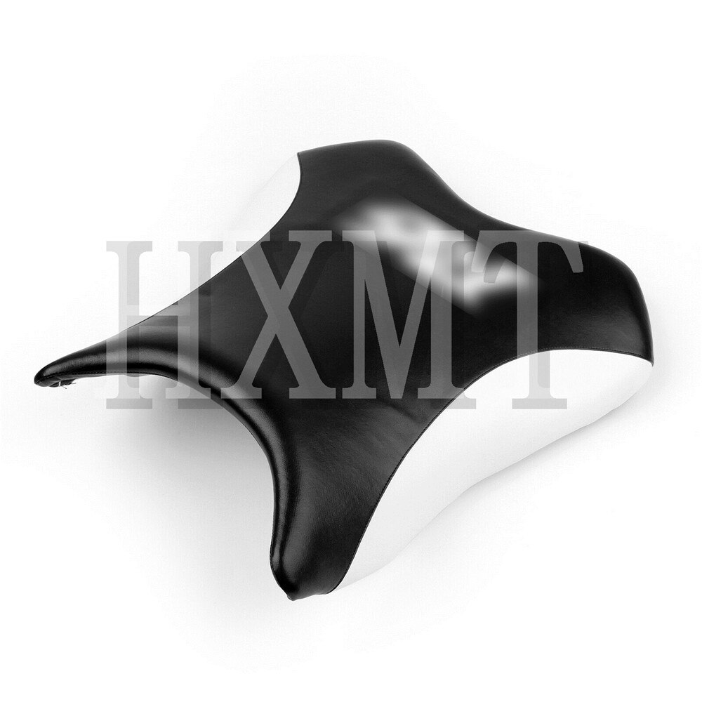 Asiento delantero para motocicleta Yamaha YZF600 R6 2006 2007, asiento del conductor, cojín, almohada YZF 600 YZFR6 06 07: Black and white